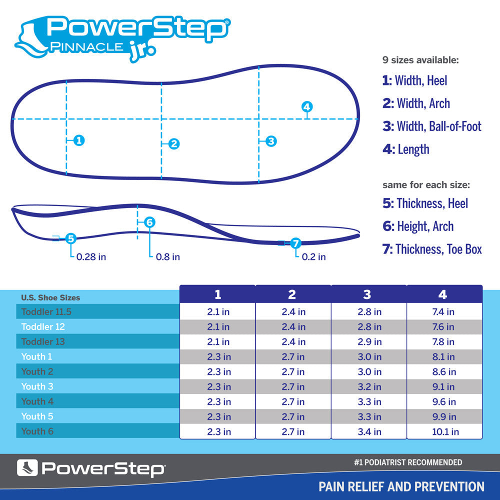 Powerstep Pinnacle Junior