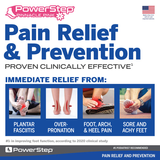 Powerstep® ProTech Pinnacle Pink