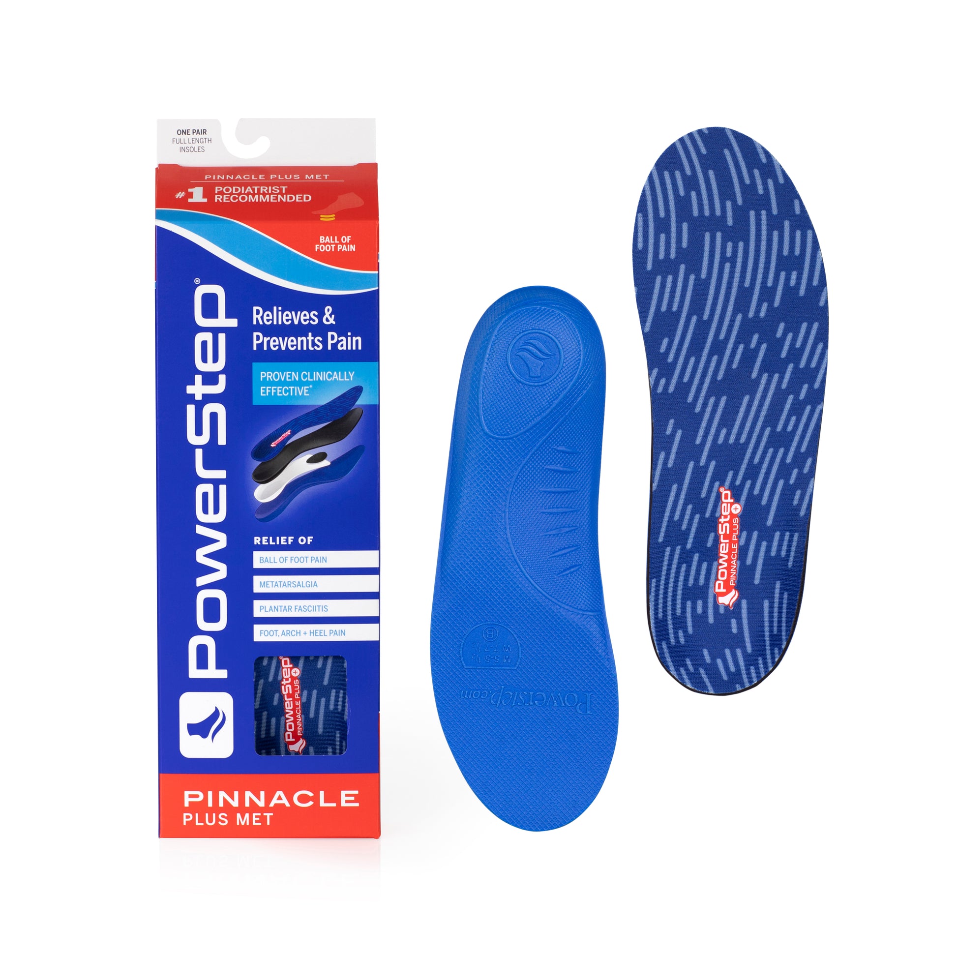 Powerstep® ProTech Pinnacle Plus Met
